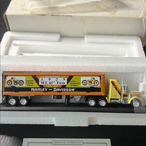 1929 Harley Davidson WL-45 cubic inch Tractor Trailer model